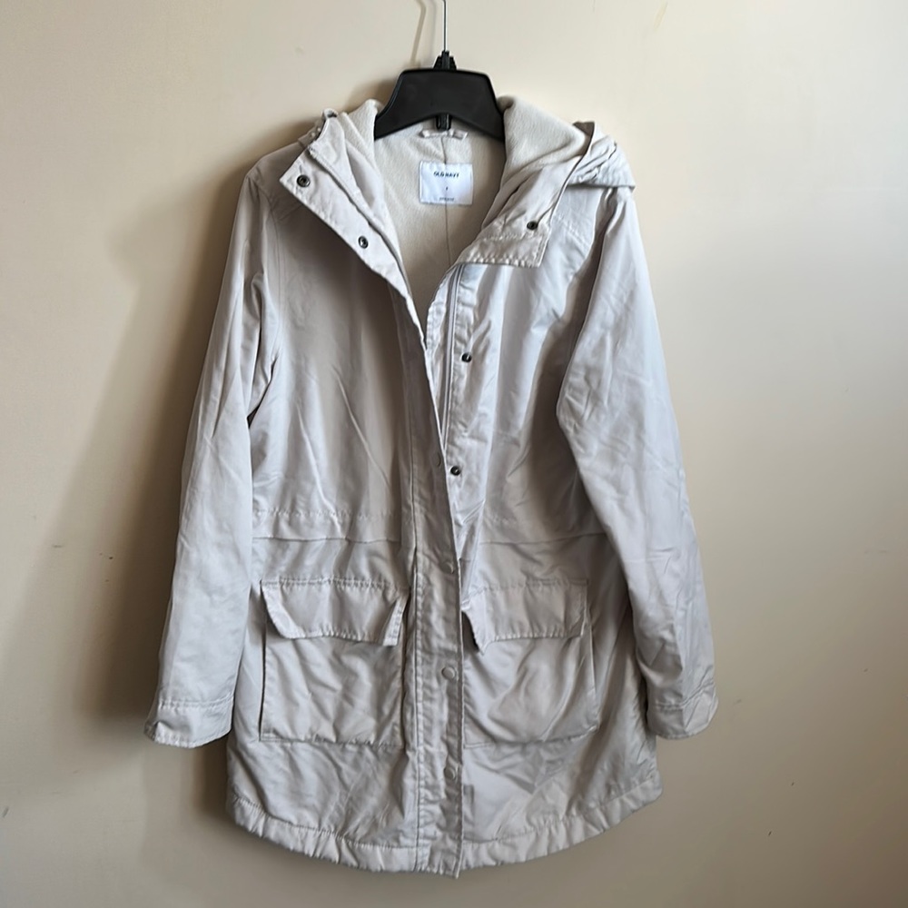 Old Navy Hooded Utility Coat